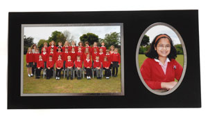 Leavers Dual Mount With Group and Individual Photos