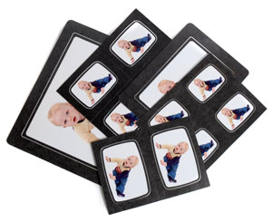 Photo Mounts - Gun Metal Strut